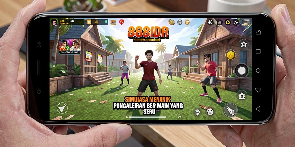 Tampilan gameplay menarik dari 888IDR yang penuh aksi dan tantangan.