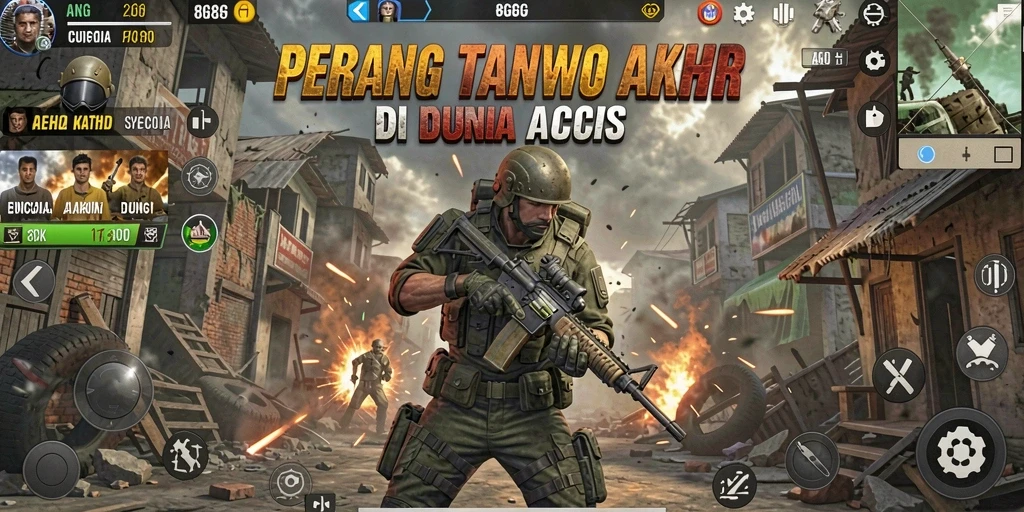 Screenshot utama 8G8G menampilkan aksi seru dari gameplay.