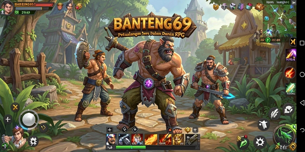 Tampilan gameplay BANTENG69 yang seru dan mendebarkan.