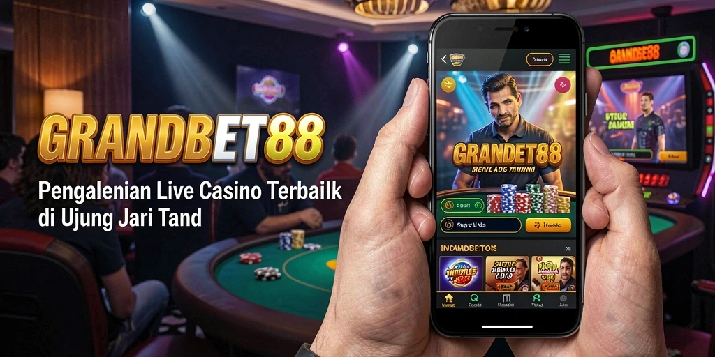 Tampilan langsung permainan Live Casino yang menggembirakan dari GRANDBET88.
