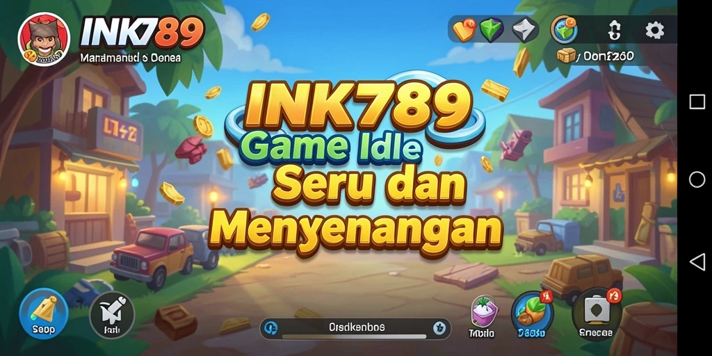 Tangkapan layar menampilkan gameplay santai dari INK789.