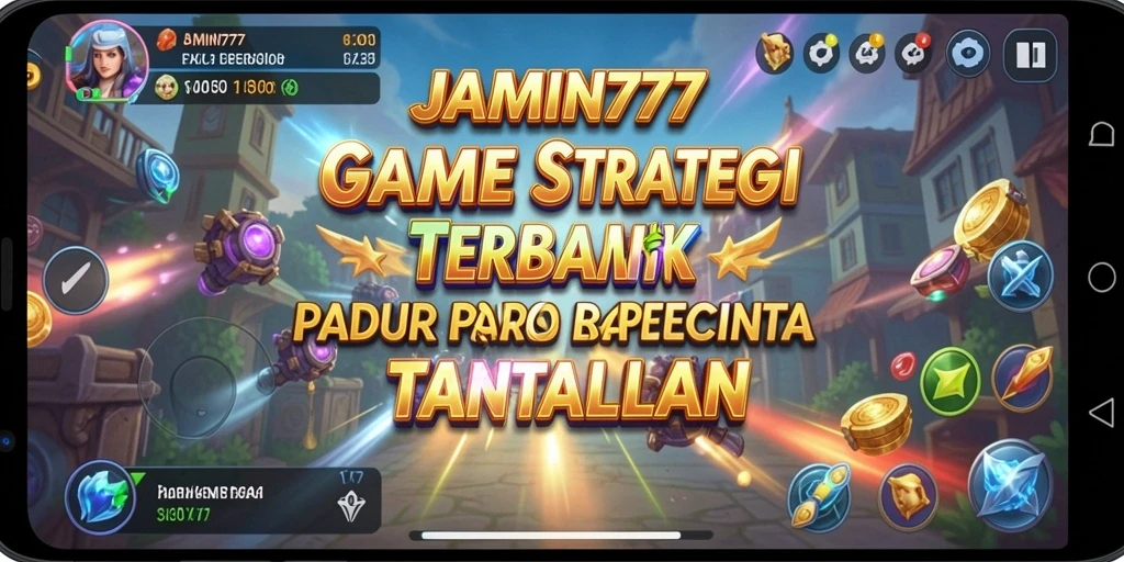Tampilan gameplay menegangkan dari JAMIN777 dengan strategi yang kompleks.