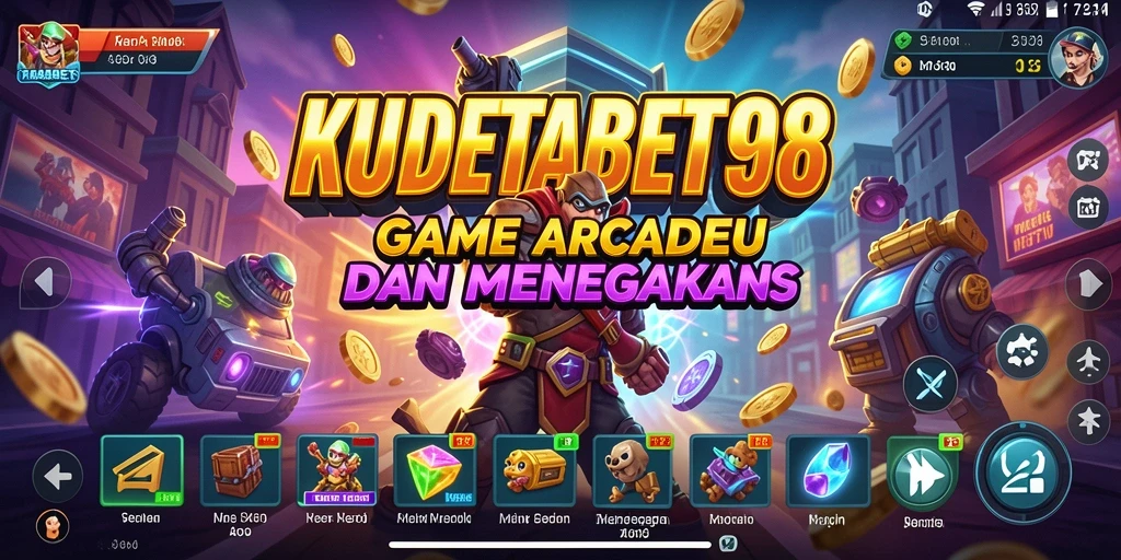 Tampilan gameplay seru dalam KUDETABET98 yang memukau.
