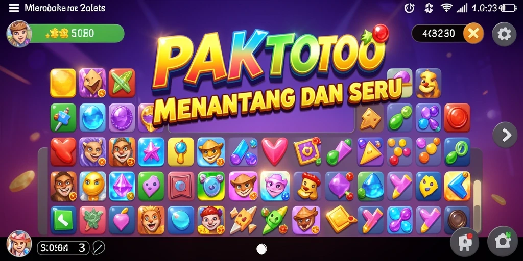 Tampilan menarik dari gameplay PAKTOTO yang penuh tantangan.