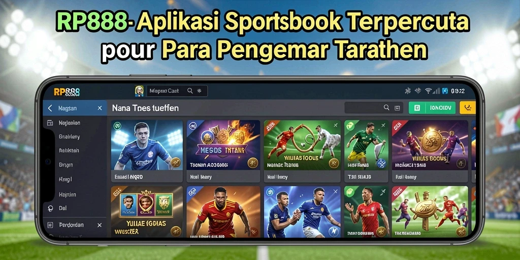 Tampilan menarik dari gameplay Sportsbook di RP888.