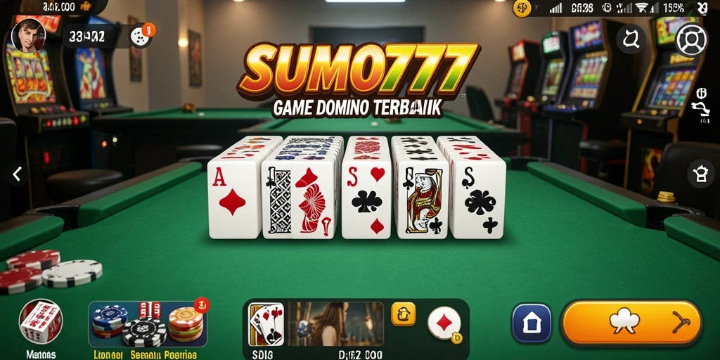 Tampilan gameplay menarik dan interaktif dari SUMO777.